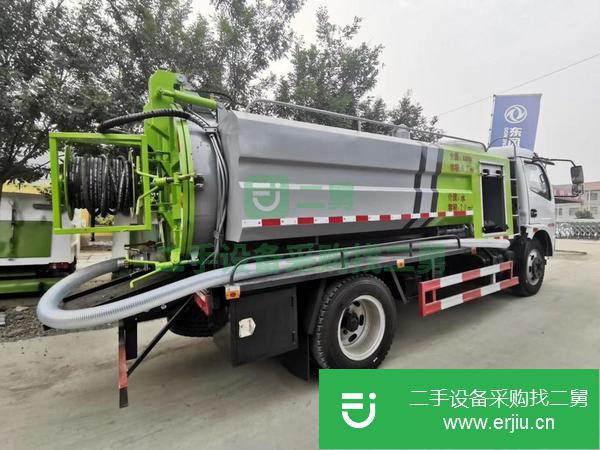 山東出售二手國六多利卡清洗吸污車