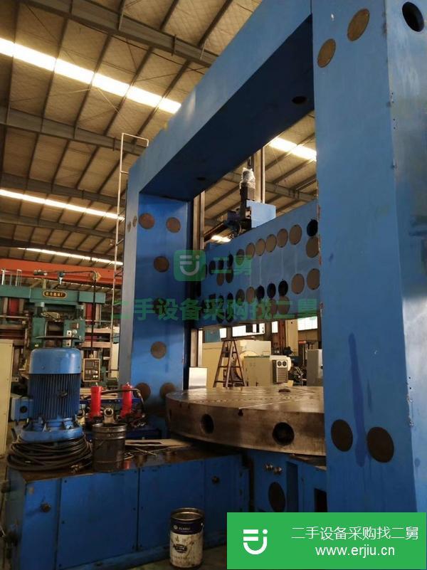 河南出售二手齊重?cái)?shù)控5米雙柱立式車床 型號(hào):DVT500×25/32