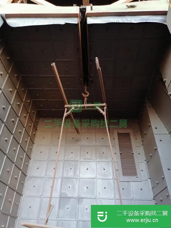 河北出售吊鉤拋丸機 門寬兩米半高三米二，四個7.5千瓦拋頭 雙鉤一噸