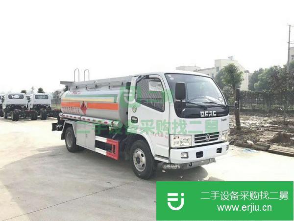 浙江出售二手東風5噸115馬力國五油罐車