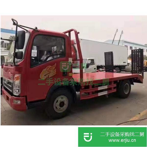 河南出售二手重汽豪曼藍(lán)牌平板運(yùn)輸車 包上個(gè)人戶
