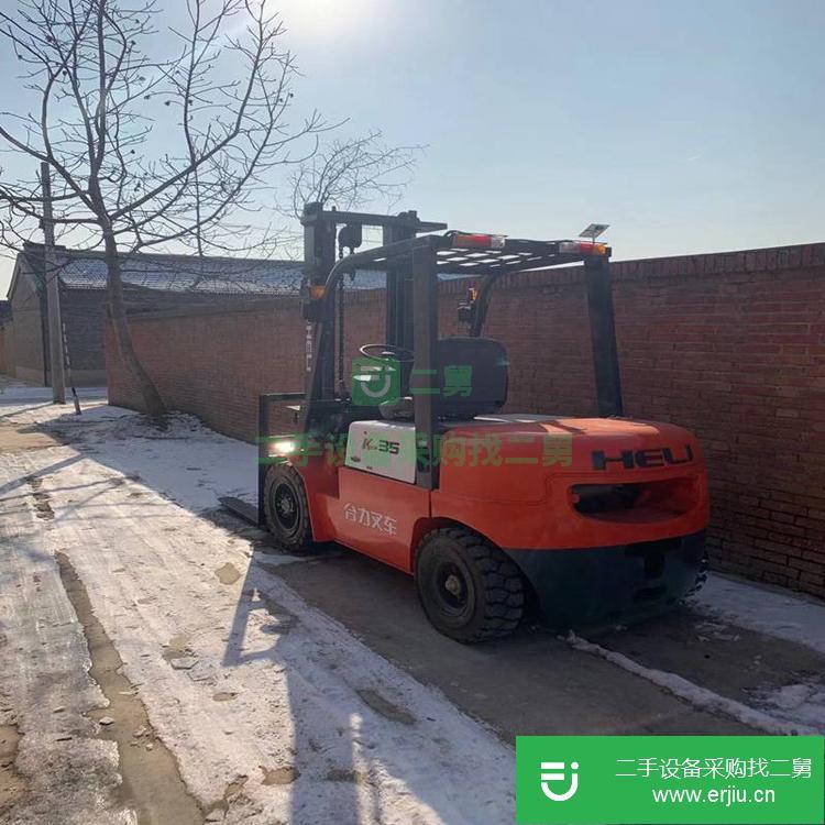 天津出售二手三噸K35合力叉車