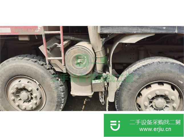 湖南出售二手上汽紅巖重卡390馬力自卸車