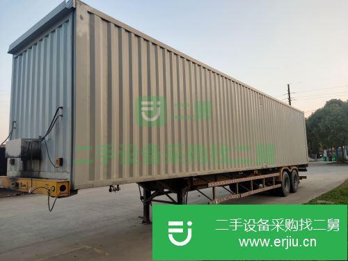 江蘇出售二手13.95米雙飛翼掛車好提檔過戶