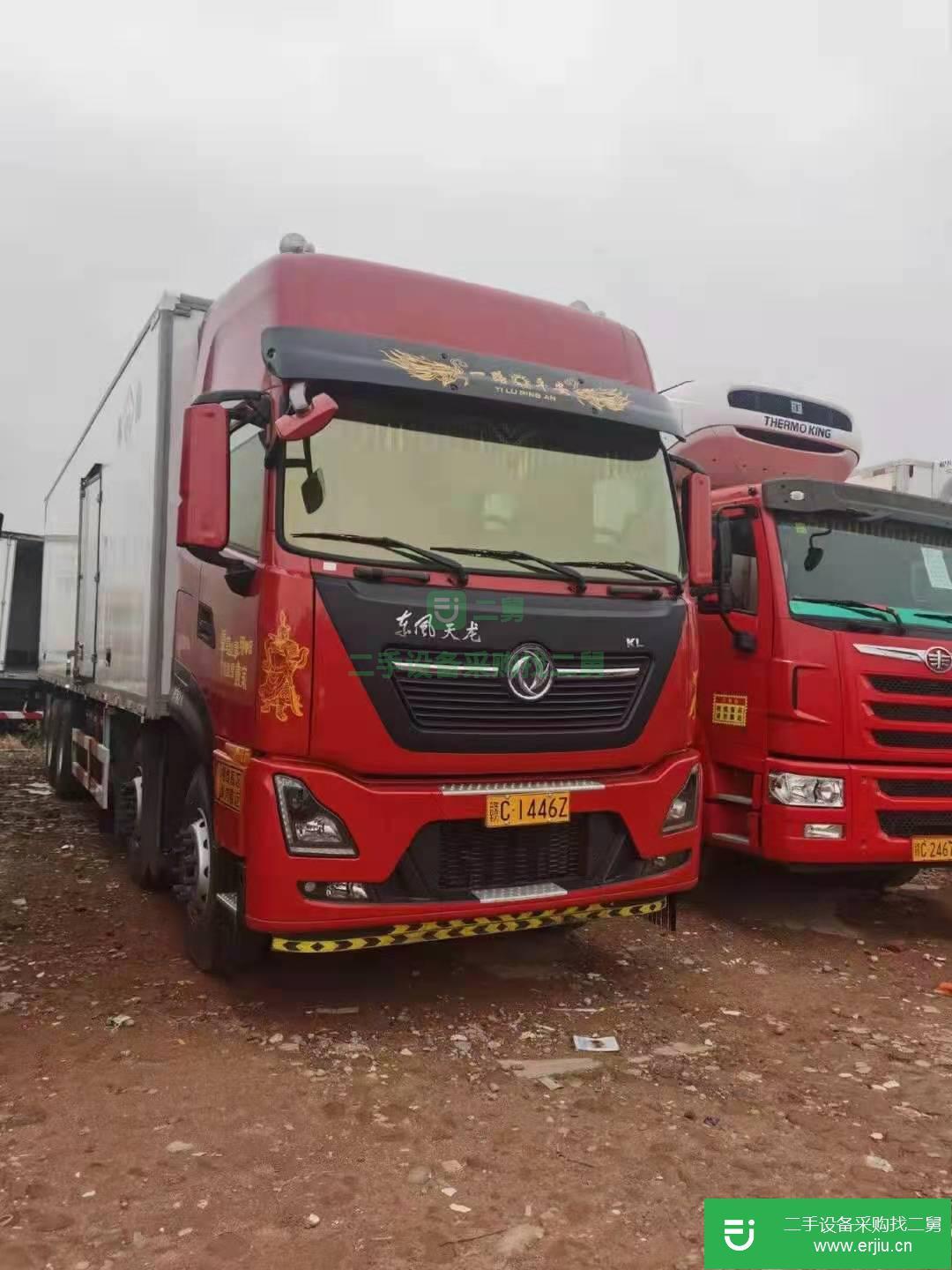 江西出售二手東風(fēng)天龍465馬力冷藏車