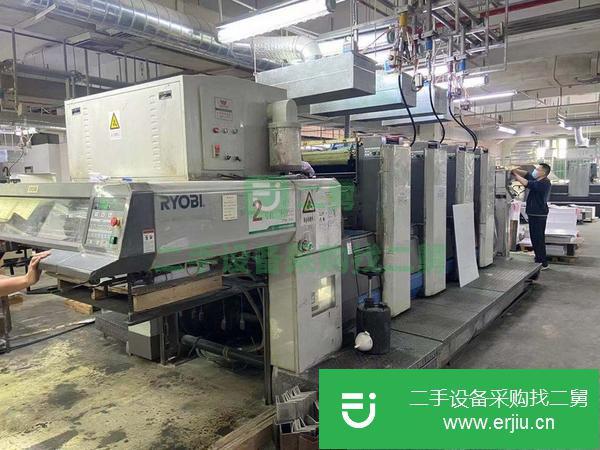廣東出售二手2011年利優比920-4高配對開四色膠印機