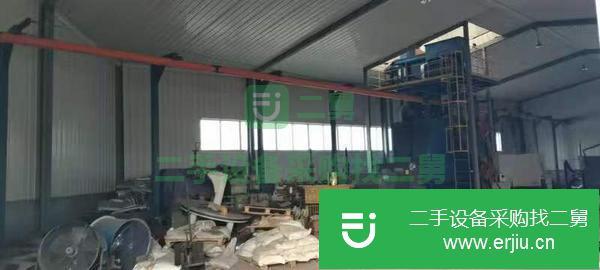 河北出售二手懸掛鏈拋丸機，四臺十一千瓦拋頭
