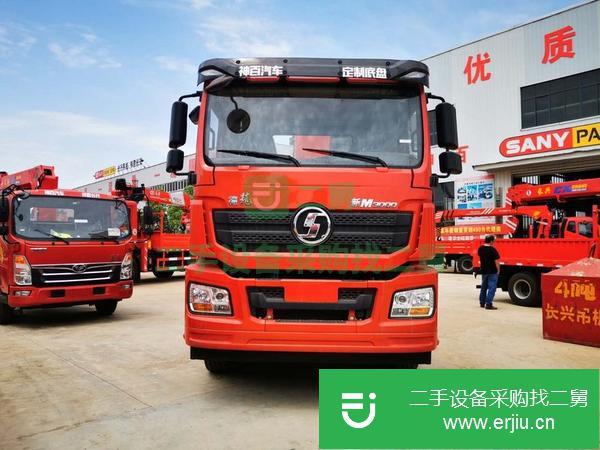 甘肅出售二手陜汽德龍前四后八隨車吊