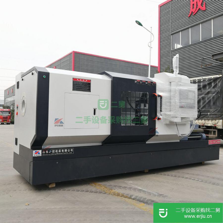 山東出售二手滬控機床CK6180數控車床