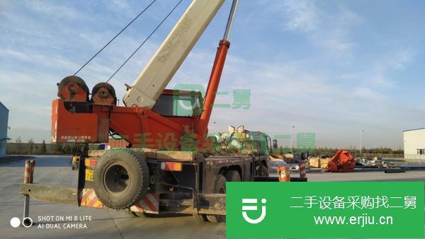 甘肅出售二手09年4月東岳20噸汽車吊