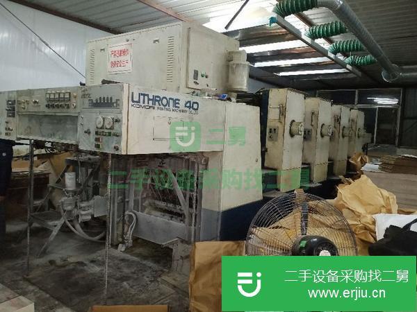 天津出售二手87年小森440印刷機
