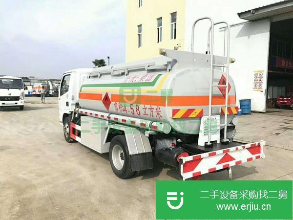 浙江出售二手東風5噸115馬力國五油罐車