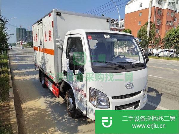 湖北出售二手躍進小福星國六危險品廂式運輸車