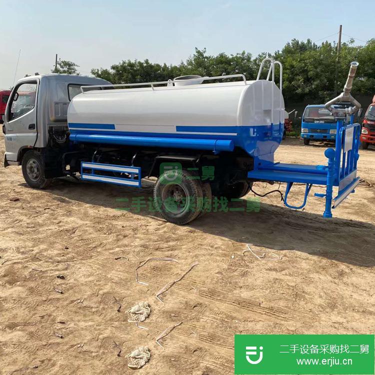 山東出售二手5立方道路灑水車