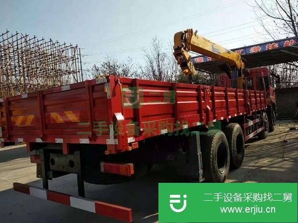 湖北出售二手徐工12噸隨車吊