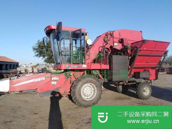 內蒙古出售二手三行牧神玉米收割機