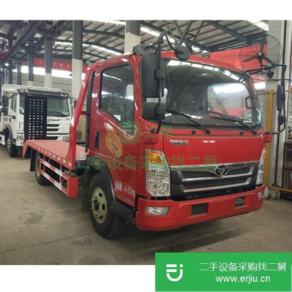 河南出售二手重汽豪曼藍(lán)牌平板運(yùn)輸車 包上個(gè)人戶