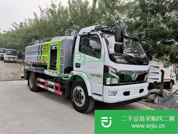 山東出售二手國六多利卡清洗吸污車