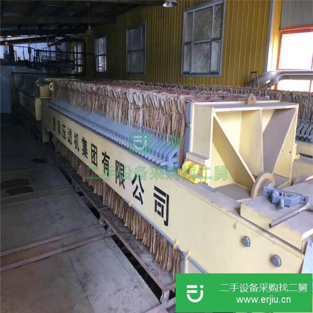 山東出售二手3米×12米帶式壓濾機