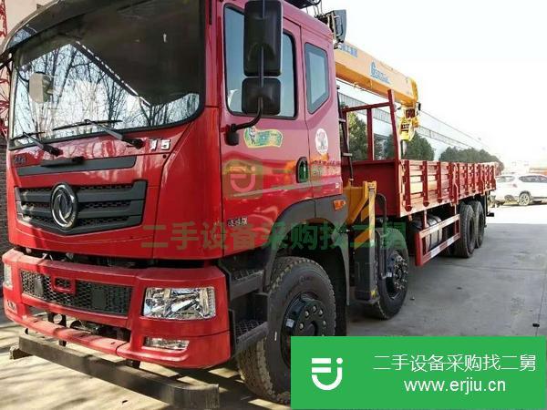 湖北出售二手徐工12噸隨車吊