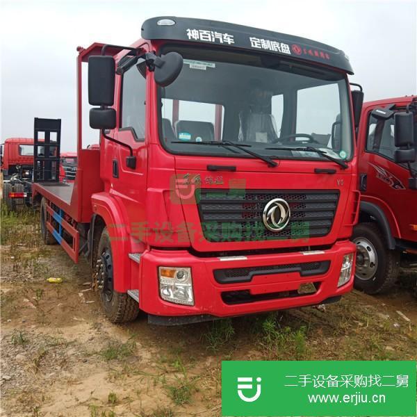 湖北出售二手東風國六平板運輸車