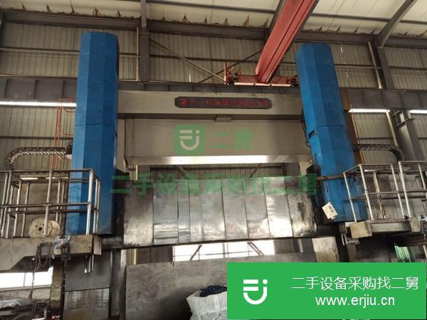 江蘇出售二手5米數(shù)控雙柱立式車床承重32噸