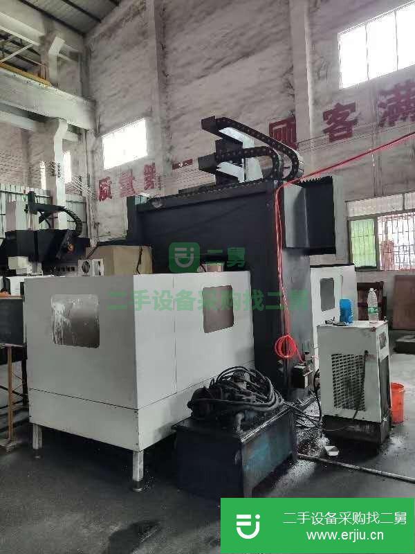 山西出售二手臺灣先原2x1.3米龍門加工中心發那科MD系統