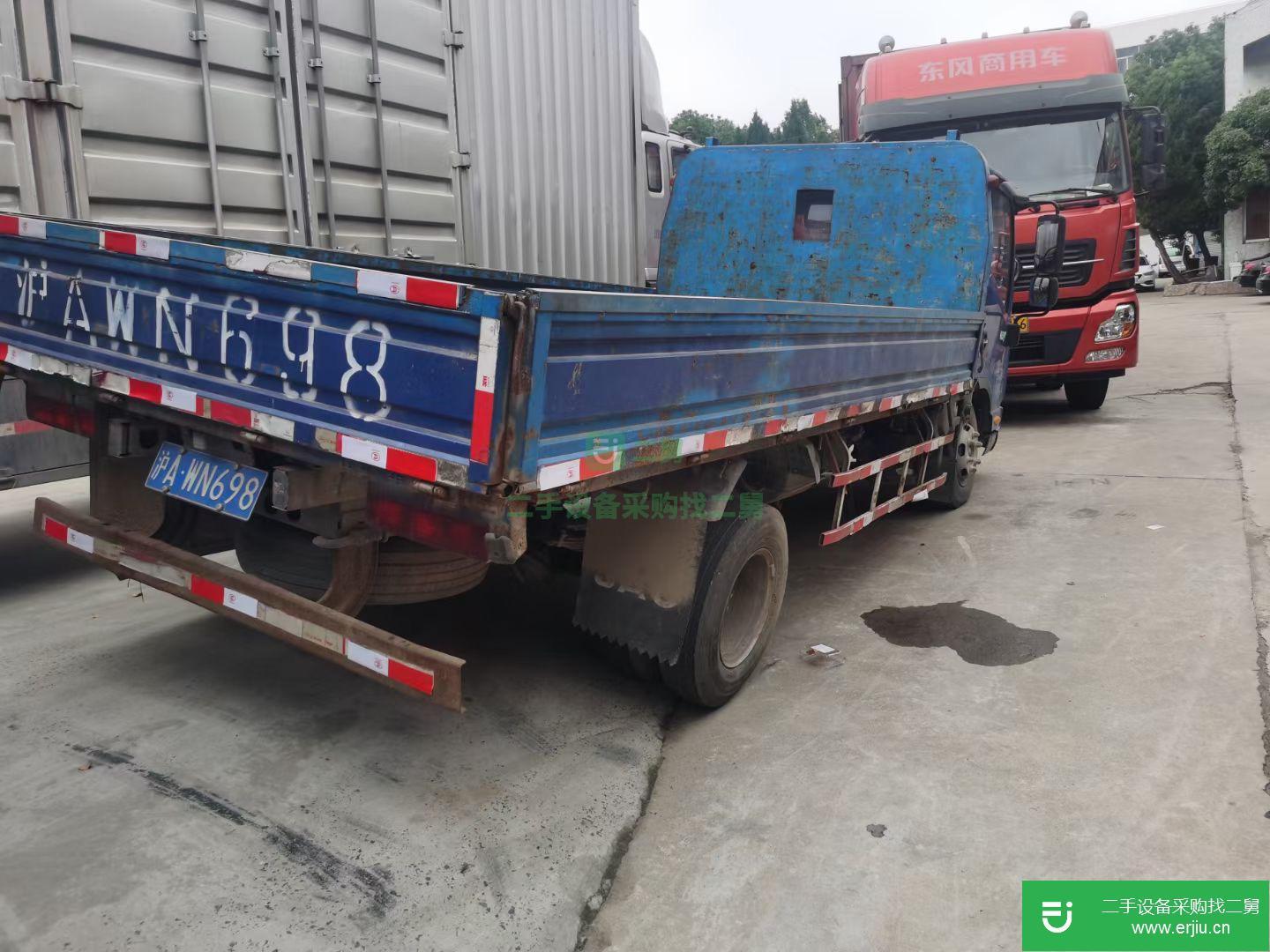上海出售二手江淮帥鈴115馬力國五貨車