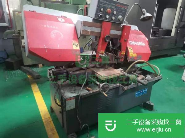 江蘇出售二手晨龍GW4028金屬帶鋸床