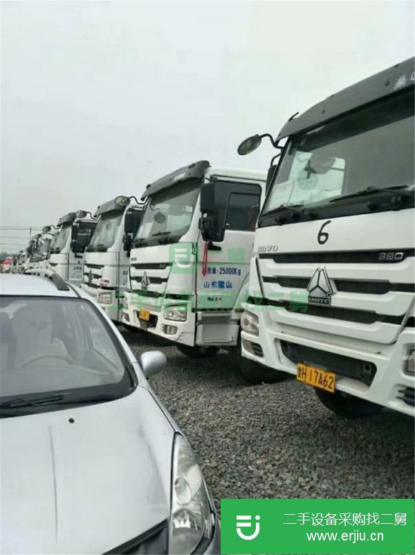 山西出售二手德龍后八輪自卸車
