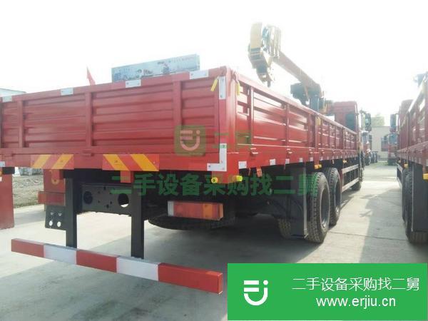 黑龍江出售二手后八輪14噸隨車吊