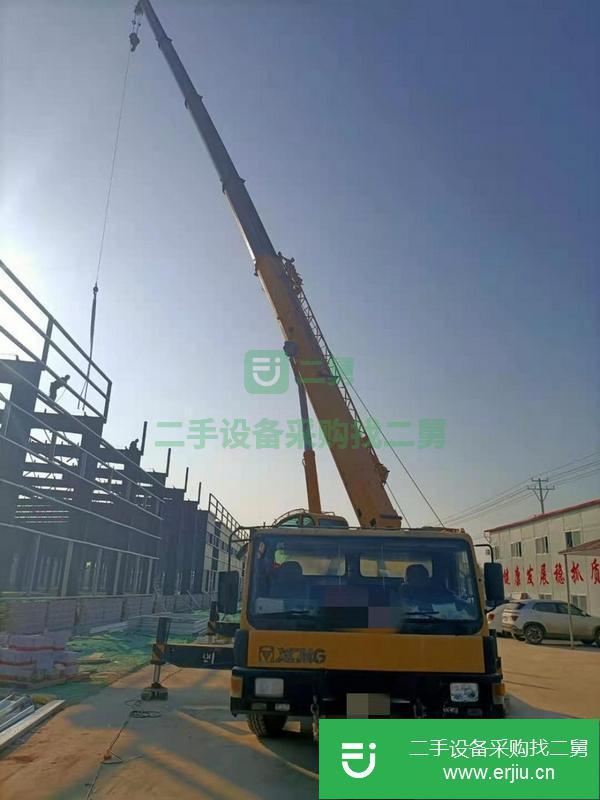 江蘇出售二手09年5月徐工25k5汽車吊，手續齊全