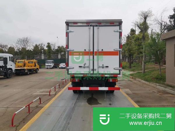 河北出售二手國五4.2米危險品廂式運輸車