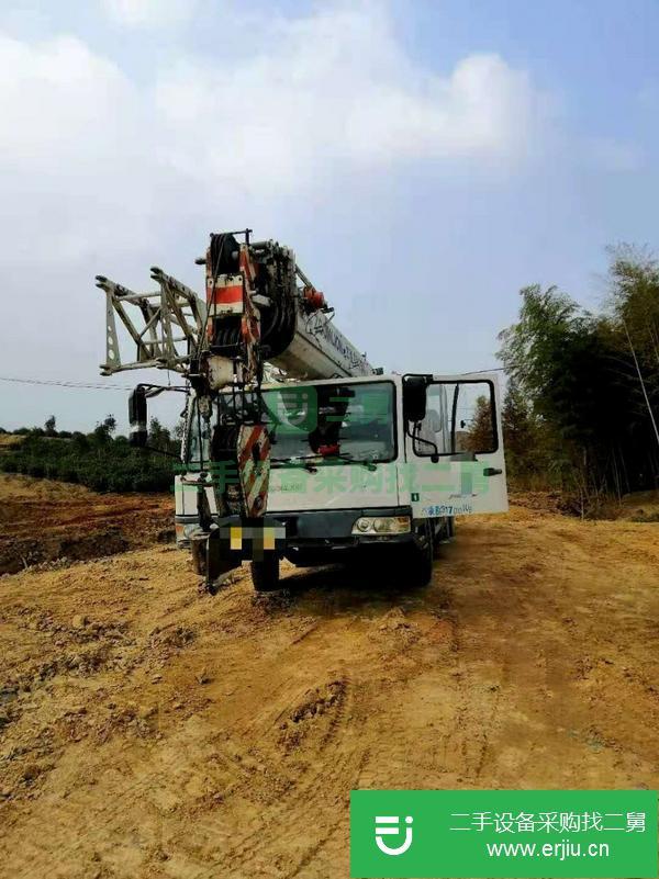 安徽出售二手中聯(lián)25v5汽車吊,11年出廠國三
