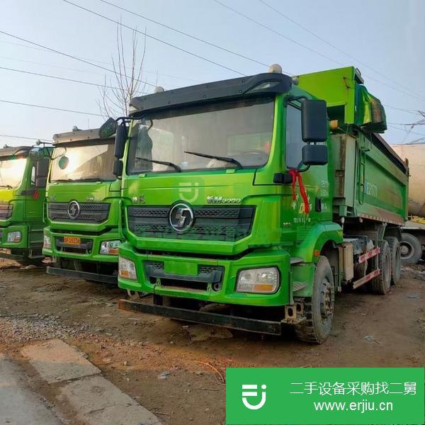 山東出售二手18年國五德龍后八輪自卸車