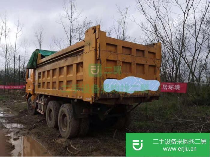 河南出售二手德龍F(tuán)3000國三340馬力自卸車