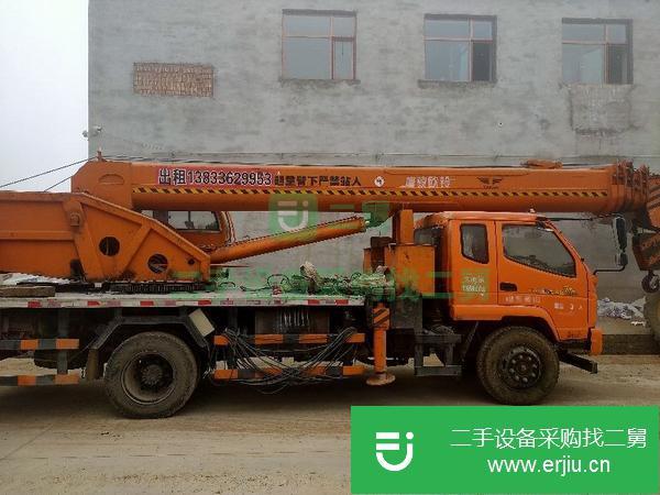 河北出售二手17年9月國五?？?2噸汽車吊