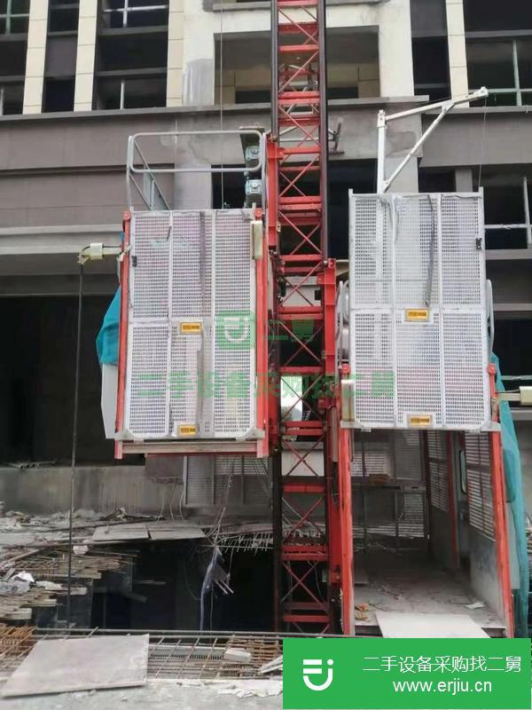 江西出售二手19年大漢施工電梯