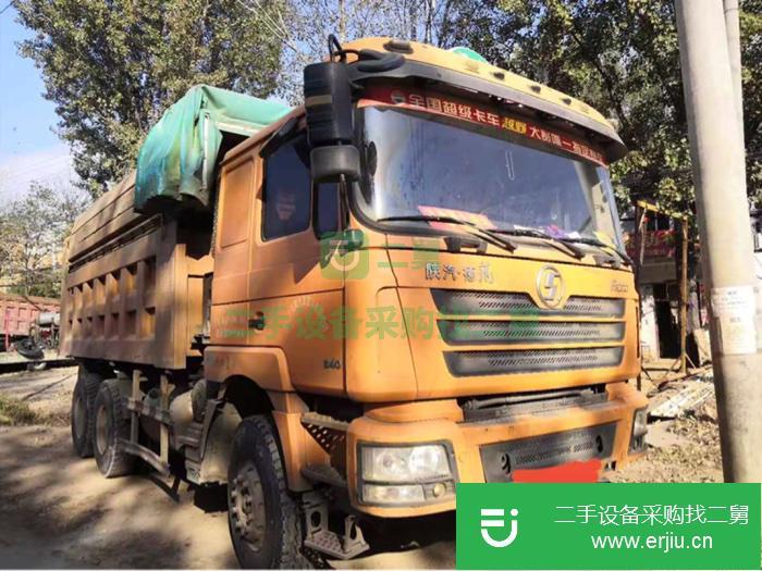 河南出售二手德龍F(tuán)3000國三340馬力自卸車