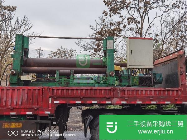 河北出售二手實心W11-25*2500萬能液壓卷板機