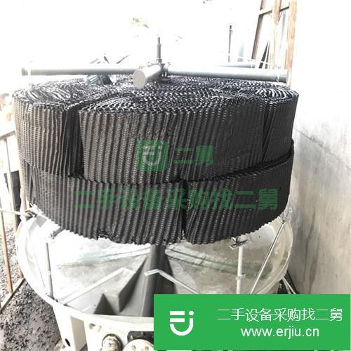 廣東出售二手10T圓形逆流式玻璃鋼冷卻塔