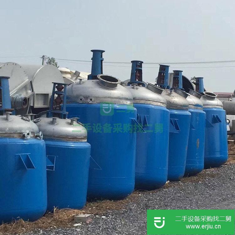 山東出售二手不銹鋼電加熱反應釜