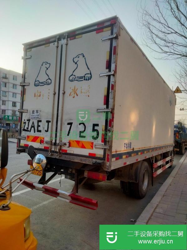 遼寧出售二手歐馬可國(guó)四170馬力6.8米冷藏車