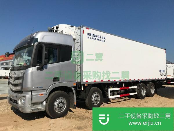 西藏出售二手福田歐曼9.6米400馬力冷藏車