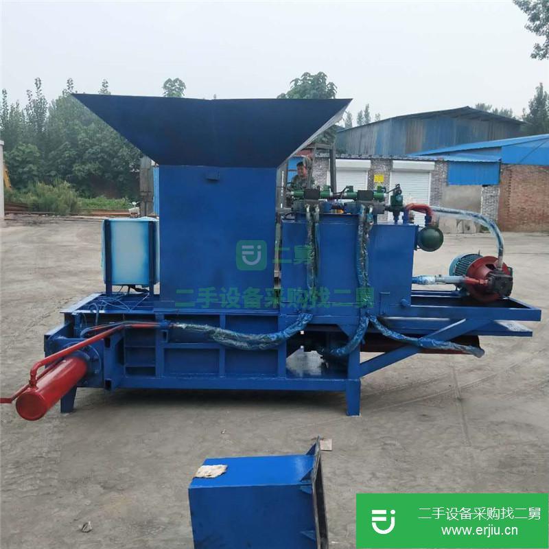 山東出售二手ZYD-100秸稈青儲壓塊機(jī)