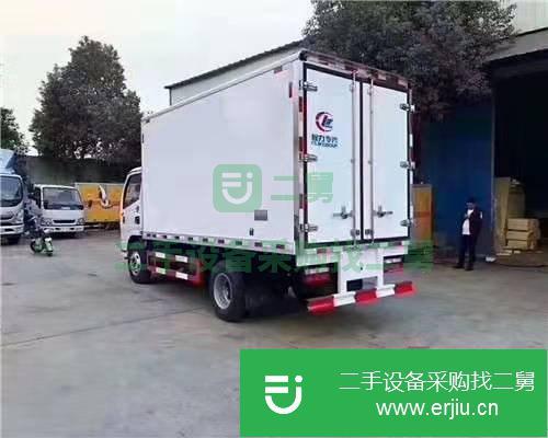 山東出售二手東風(fēng)多利卡藍(lán)牌冷藏車