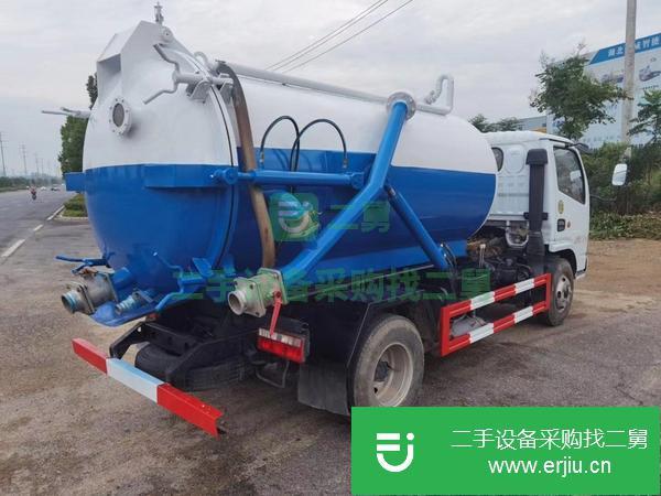 湖北出售二手18年8月5噸吸污車