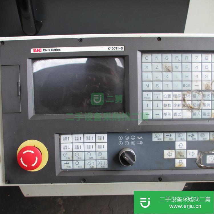 江蘇出售濱海產二手數控車床  KND系統