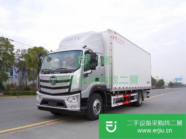 湖北出售二手福田歐馬可R系6米8209馬力魚苗冷藏車