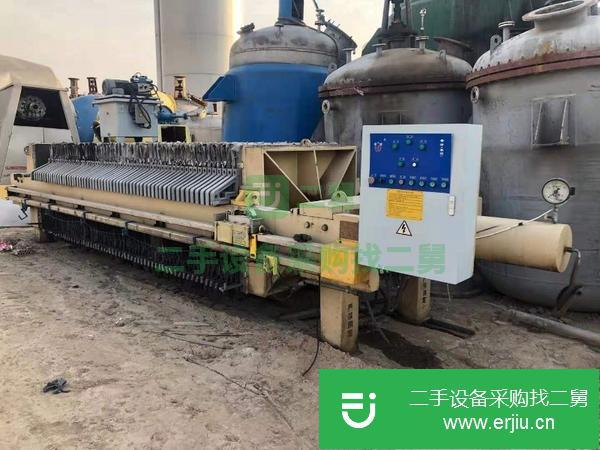 山東出售二手100平方壓濾機
